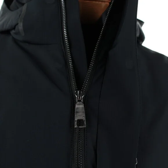 Cardinal of Canada NWT Nylon Blend Down Hooded Jacket Size Large US In Blue